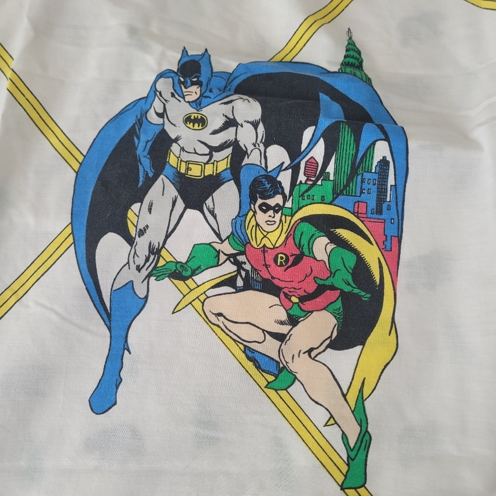 Vintage 90's DC Comics flat sheet